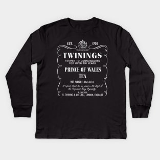 Twinings Prince of Wales Tea Kids Long Sleeve T-Shirt